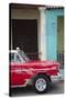 Cars of Cuba II-Laura Denardo-Stretched Canvas