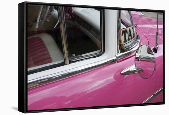 Cars of Cuba V-Laura Denardo-Framed Stretched Canvas