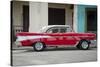 Cars of Cuba VII-Laura Denardo-Stretched Canvas