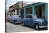Cars of Cuba VIII-Laura Denardo-Stretched Canvas