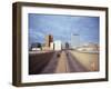 Cars on a Highway, Midland, Midland County, Texas, USA-null-Framed Premium Photographic Print