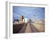 Cars on a Highway, Midland, Midland County, Texas, USA-null-Framed Photographic Print