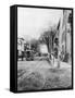 Cars on an Electric Railway-null-Framed Stretched Canvas