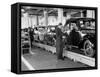 Cars on the Assembly Line at the Fiat Plant-Carl Mydans-Framed Stretched Canvas