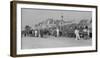 Cars on the seafront at Le Touquet, Boulogne Motor Week, France, 1928-Bill Brunell-Framed Photographic Print