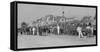 Cars on the seafront at Le Touquet, Boulogne Motor Week, France, 1928-Bill Brunell-Framed Stretched Canvas
