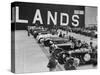 Cars on the start line at the MCC Members Meeting, Brooklands, 10 September 1938-Bill Brunell-Stretched Canvas