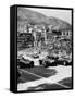 Cars on the Starting Grid, Monaco, 1950S-null-Framed Stretched Canvas