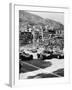 Cars on the Starting Grid, Monaco, 1950S-null-Framed Photographic Print