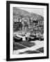 Cars on the Starting Grid, Monaco, 1950S-null-Framed Photographic Print