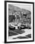 Cars on the Starting Grid, Monaco, 1950S-null-Framed Photographic Print