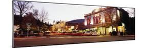 Cars Parked at the Roadside, Ashland, Oregon, USA-null-Mounted Photographic Print