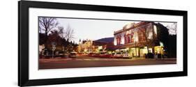 Cars Parked at the Roadside, Ashland, Oregon, USA-null-Framed Photographic Print