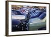 Cars Parked Bumper to Bumper-null-Framed Photographic Print