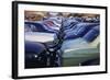 Cars Parked Bumper to Bumper-null-Framed Photographic Print