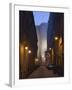 Cars Parked in a Street, Torre Dell'Elefante Tower, Il Castello Old Town, Sardinia, Italy-null-Framed Premium Photographic Print