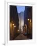 Cars Parked in a Street, Torre Dell'Elefante Tower, Il Castello Old Town, Sardinia, Italy-null-Framed Photographic Print