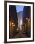 Cars Parked in a Street, Torre Dell'Elefante Tower, Il Castello Old Town, Sardinia, Italy-null-Framed Photographic Print