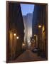 Cars Parked in a Street, Torre Dell'Elefante Tower, Il Castello Old Town, Sardinia, Italy-null-Framed Photographic Print