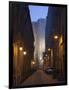 Cars Parked in a Street, Torre Dell'Elefante Tower, Il Castello Old Town, Sardinia, Italy-null-Framed Photographic Print