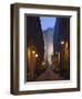 Cars Parked in a Street, Torre Dell'Elefante Tower, Il Castello Old Town, Sardinia, Italy-null-Framed Photographic Print