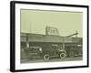 Cars Parked Outside London Bridge Station, 1931-null-Framed Photographic Print