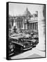 Cars Parking for Vatican Visit-null-Framed Stretched Canvas