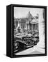 Cars Parking for Vatican Visit-null-Framed Stretched Canvas