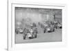 Cars Racing in a Grand Prix-null-Framed Photographic Print