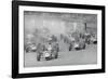 Cars Racing in a Grand Prix-null-Framed Photographic Print