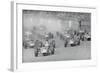 Cars Racing in a Grand Prix-null-Framed Photographic Print