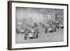 Cars Racing in a Grand Prix-null-Framed Photographic Print