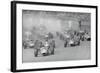 Cars Racing in a Grand Prix-null-Framed Photographic Print