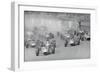 Cars Racing in a Grand Prix-null-Framed Photographic Print