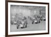 Cars Racing in a Grand Prix-null-Framed Photographic Print