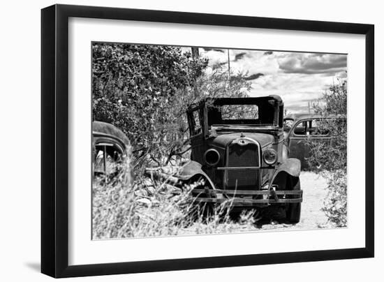 Cars - Route 66 - Gas Station - Arizona - United States-Philippe Hugonnard-Framed Photographic Print