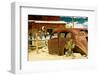 Cars - Route 66 - Gas Station - Arizona - United States-Philippe Hugonnard-Framed Photographic Print