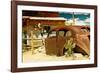 Cars - Route 66 - Gas Station - Arizona - United States-Philippe Hugonnard-Framed Photographic Print