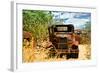 Cars - Route 66 - Gas Station - Arizona - United States-Philippe Hugonnard-Framed Photographic Print