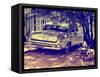 Cars - Route 66 - Gas Station - Arizona - United States-Philippe Hugonnard-Framed Stretched Canvas