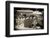 Cars - Route 66 - Gas Station - Arizona - United States-Philippe Hugonnard-Framed Photographic Print