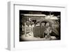 Cars - Route 66 - Gas Station - Arizona - United States-Philippe Hugonnard-Framed Photographic Print