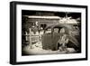 Cars - Route 66 - Gas Station - Arizona - United States-Philippe Hugonnard-Framed Photographic Print