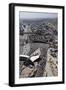 Cars Waiting to Cross United States-Mexico Border-null-Framed Photographic Print