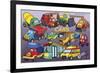 Cars-Olga And Alexey Drozdov-Framed Giclee Print