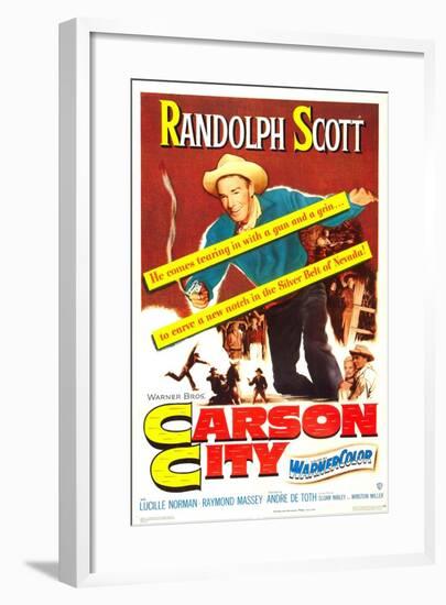 Carson City-null-Framed Art Print