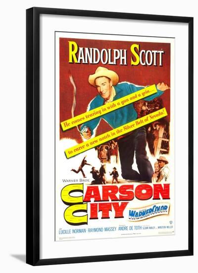 Carson City-null-Framed Art Print