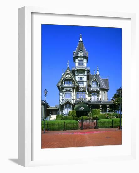 Carson Mansion, Eureka, California, USA-John Alves-Framed Photographic Print