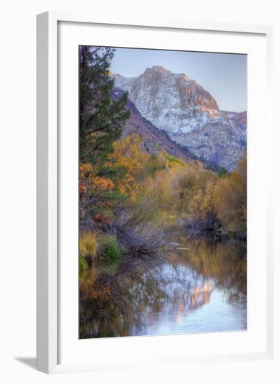 Carson Peak and Rush Creek, Sierra Nevada-Vincent James-Framed Photographic Print