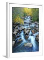 Carson River, Early Autumn Flow, Sierra Nevada-Vincent James-Framed Photographic Print